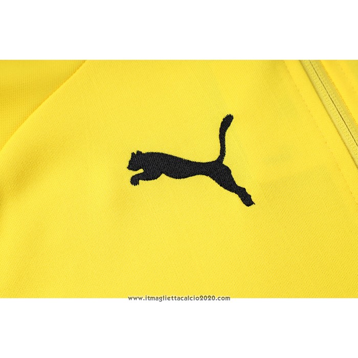 Tuta da Track Giacca Borussia Dortmund 2022 2023 Giallo e Nero